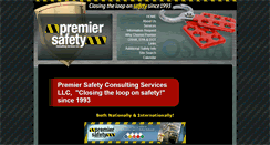 Desktop Screenshot of premier-safety.com